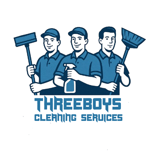 Three Boys Cleaning Services Logo