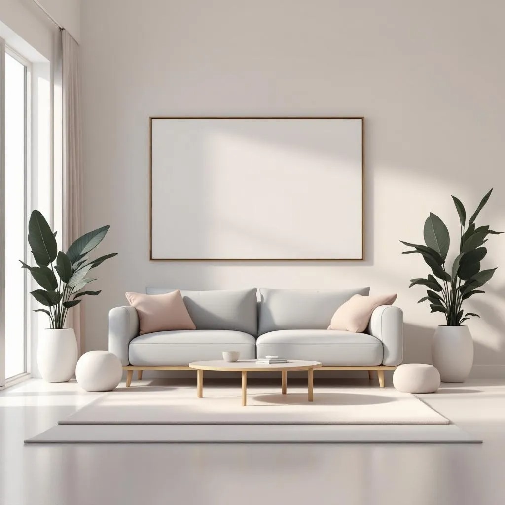 Modern Living Room Deep Clean